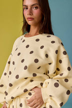PX19824 Polka Dot Fleece Set