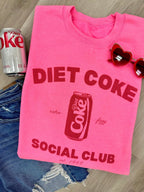 'Diet Coke Social Club' Crewneck Sweatshirt
