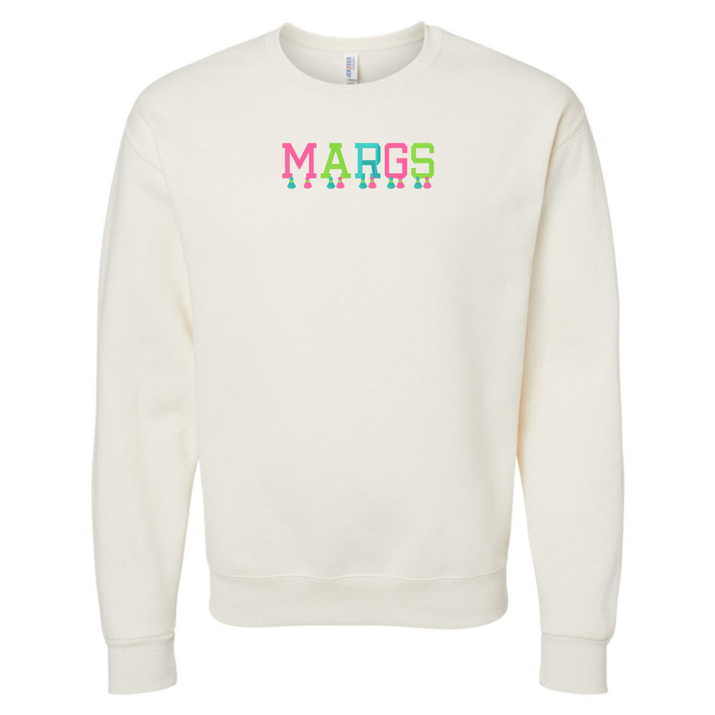 Embroidered Tasseled 'Margs' Sweatshirt