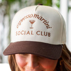 'Espresso Martini Social Club' Snapback Trucker Hat