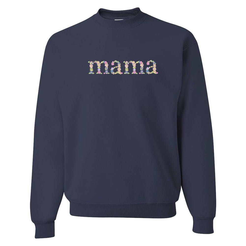 'Floral Mama' Crewneck Sweatshirt