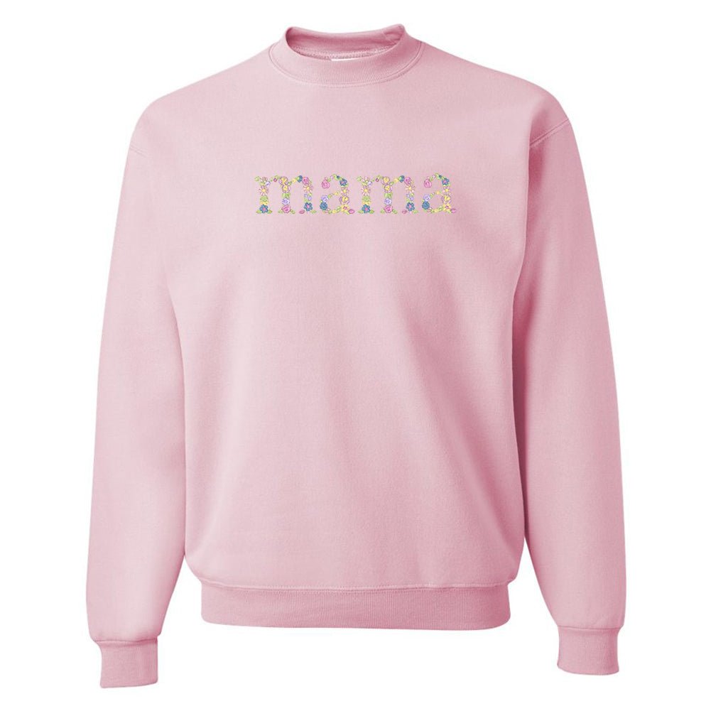 'Floral Mama' Crewneck Sweatshirt