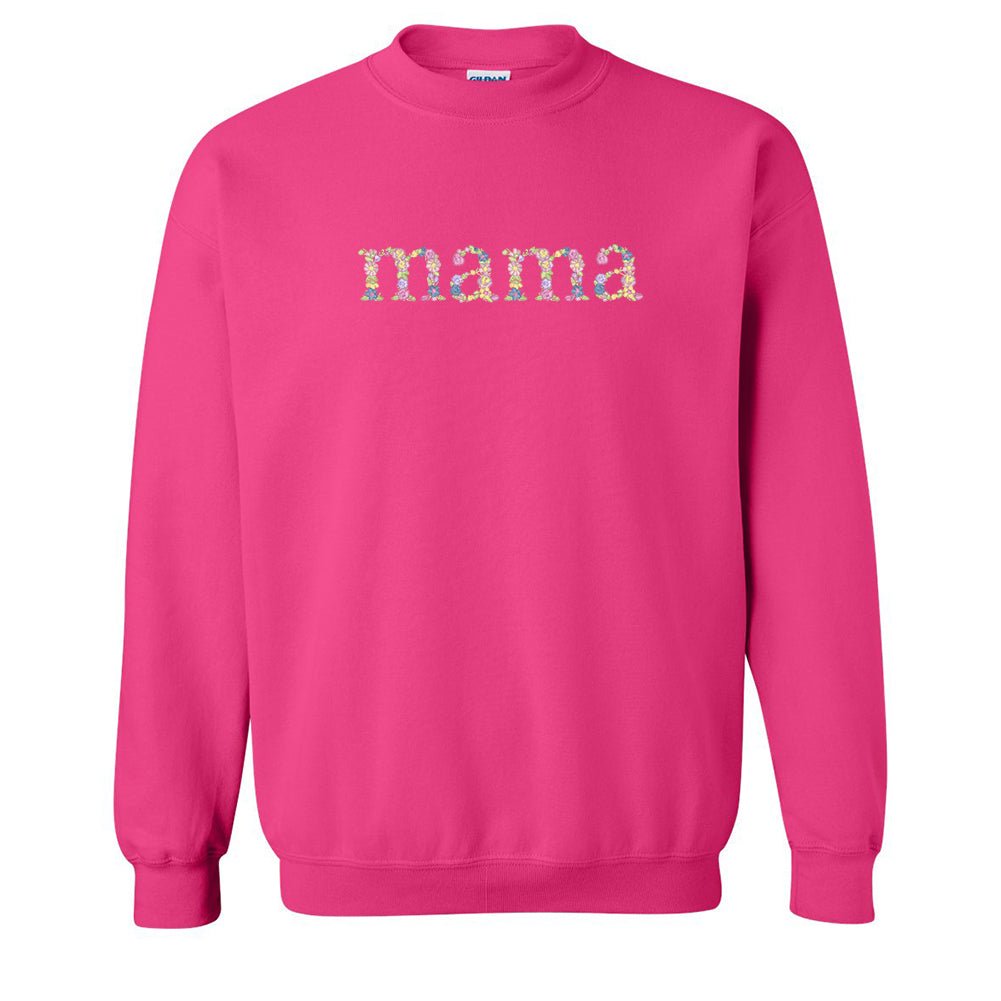 'Floral Mama' Crewneck Sweatshirt