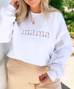 'Floral Mama' Crewneck Sweatshirt