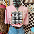 Polaroid Santa collage tee or sweatshirt