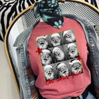 Polaroid Santa collage tee or sweatshirt