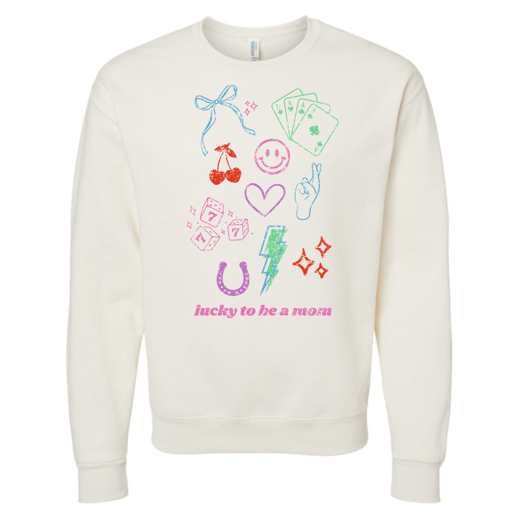 ‘Lucky Mom Dopamine Doodles’ Sweatshirt