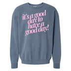 PUFF 'Good Day²' Lightweight Sweatshirt
