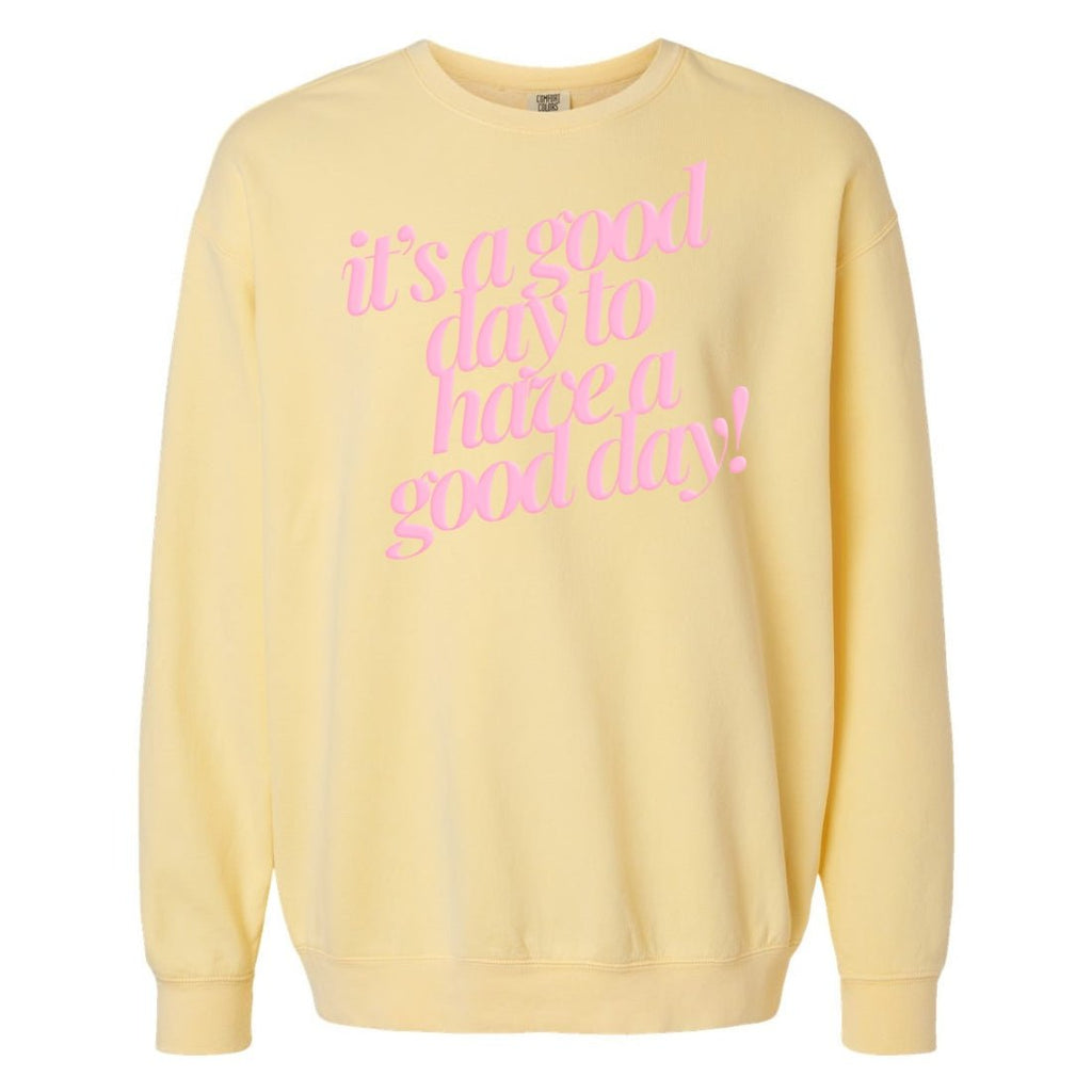 PUFF 'Good Day²' Lightweight Sweatshirt