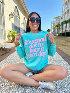 PUFF 'Good Day²' Lightweight Sweatshirt