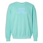 PUFF 'Happy Is The New Rich' Lightweight Sweatshirt