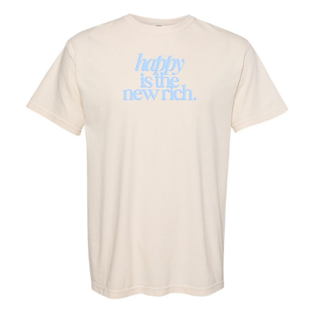 PUFF 'Happy Is The New Rich' T-Shirt