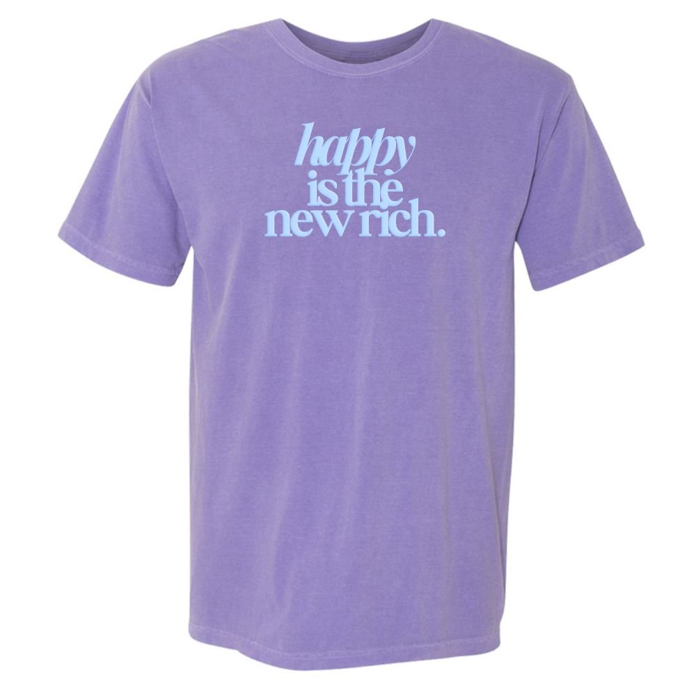 PUFF 'Happy Is The New Rich' T-Shirt