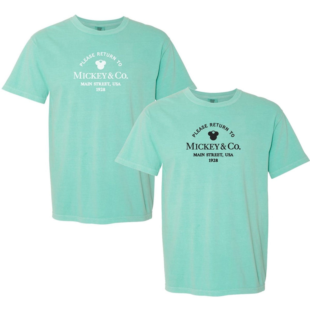 Return To Mickey & Co. Embroidered T-Shirt