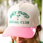 'Spicy Margs Social Club' Snapback Trucker Hat