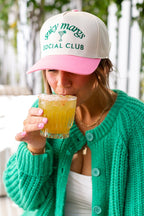 'Spicy Margs Social Club' Snapback Trucker Hat