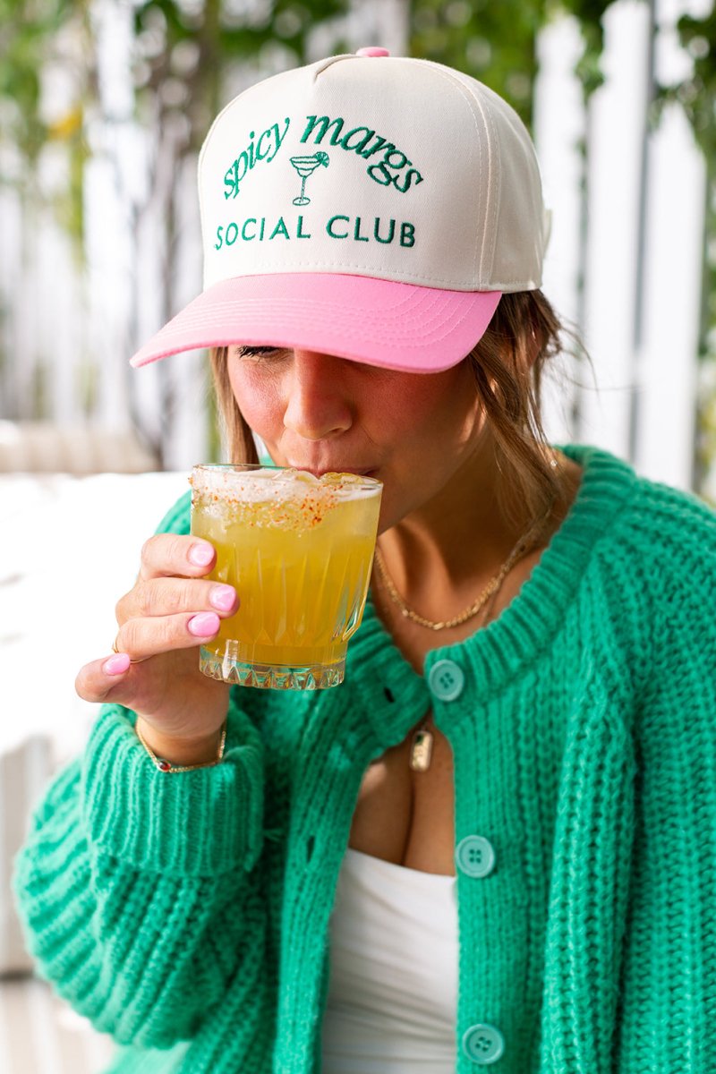 'Spicy Margs Social Club' Snapback Trucker Hat