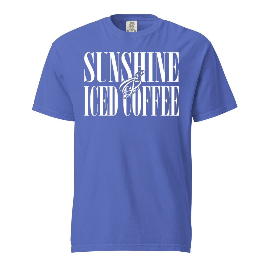 'Sunshine & Iced Coffee' PUFF T-Shirt