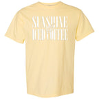 'Sunshine & Iced Coffee' PUFF T-Shirt