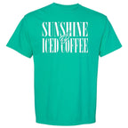 'Sunshine & Iced Coffee' PUFF T-Shirt