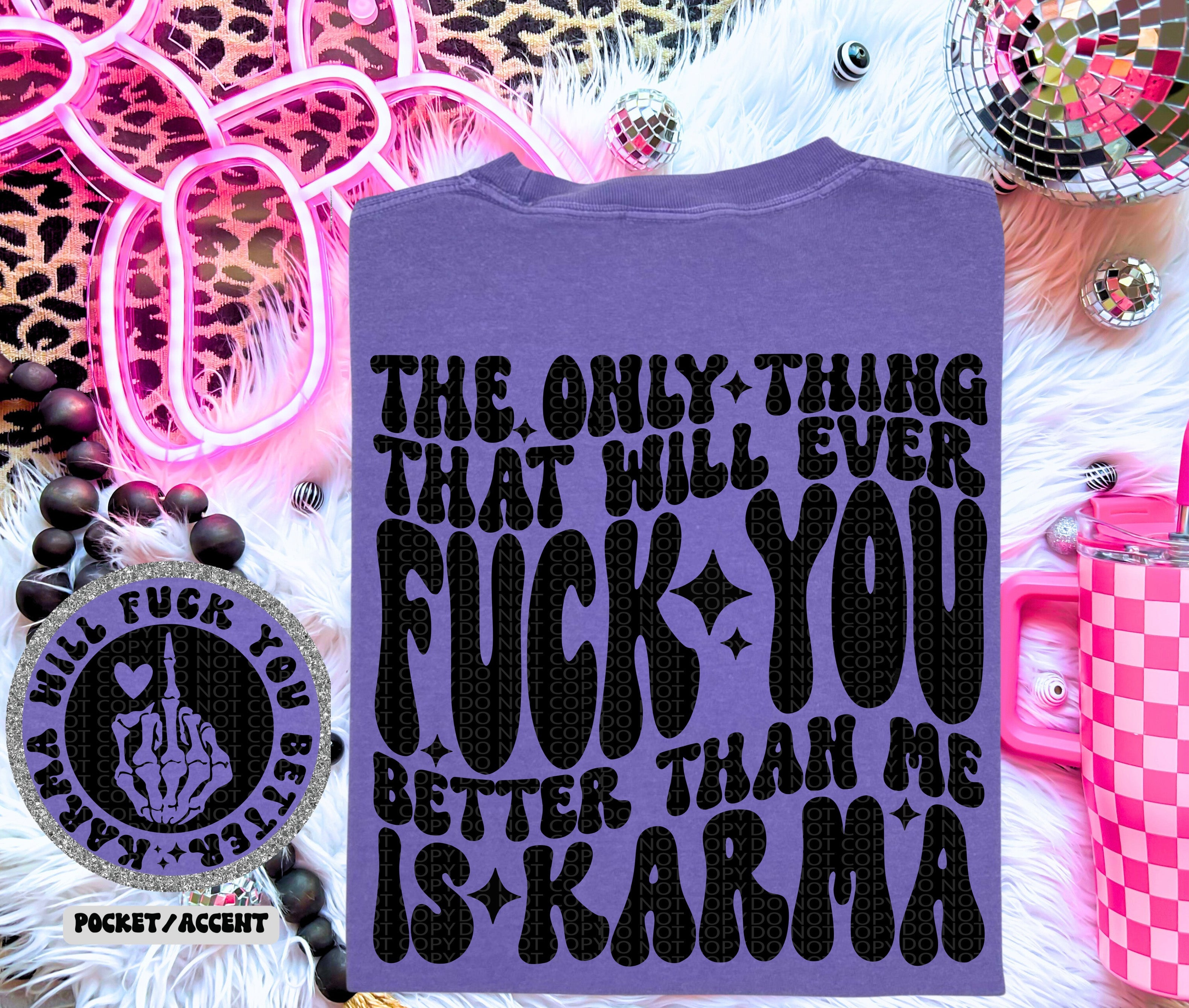 The only thing that will ever F you better