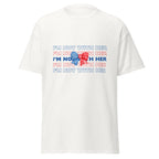 I'm not with her bow gildan tee