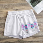 Noon drink neon Print Women's Casual Shorts