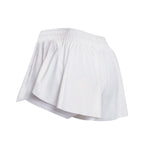 Cow print banquet flowy shorts with pockets