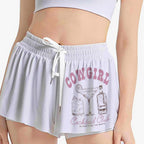 Cowgirl cocktail club flowy shorts with pockets