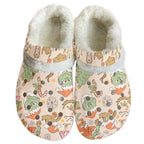 Green man, Cindy, & Max fluffy clogs PRE ORDER (14-18 Business day turnaround time.)
